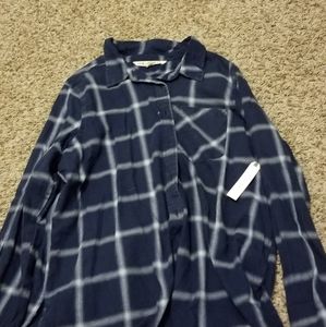 Flannel long sleeve shirt